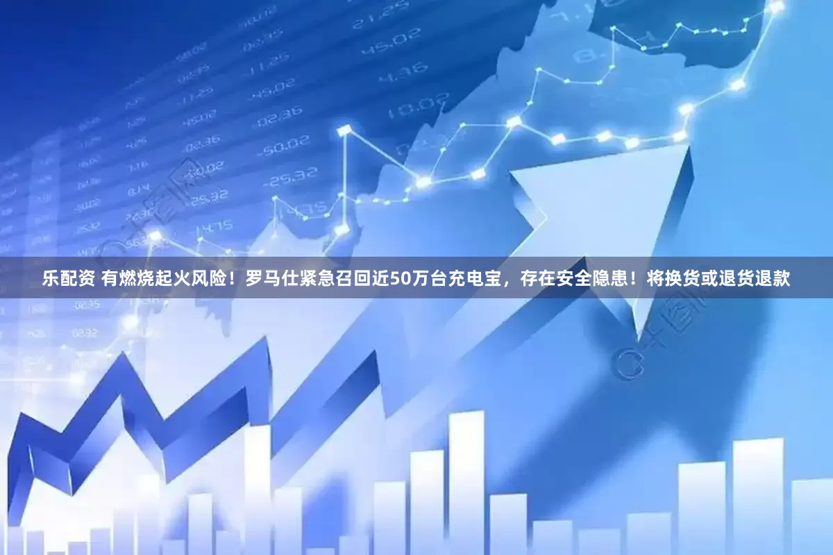 乐配资 有燃烧起火风险！罗马仕紧急召回近50万台充电宝，存在安全隐患！将换货或退货退款